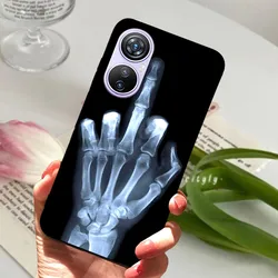 Animal Cartoon Soft Silicone Black Phone Case, 6.67 Premium Cover for -Blackview A200 Pro (13)