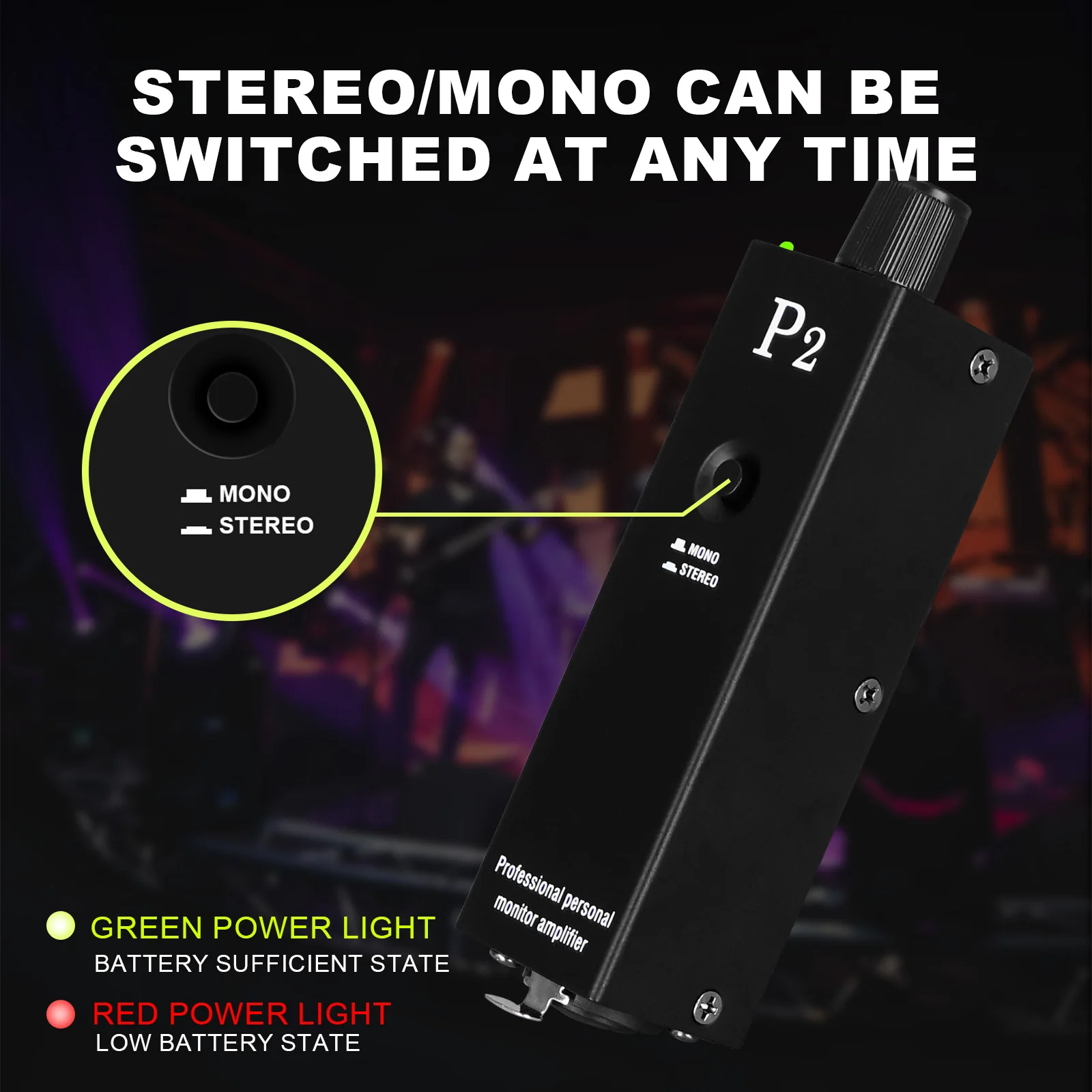 P2 Headphone Amplificador, Amplificador