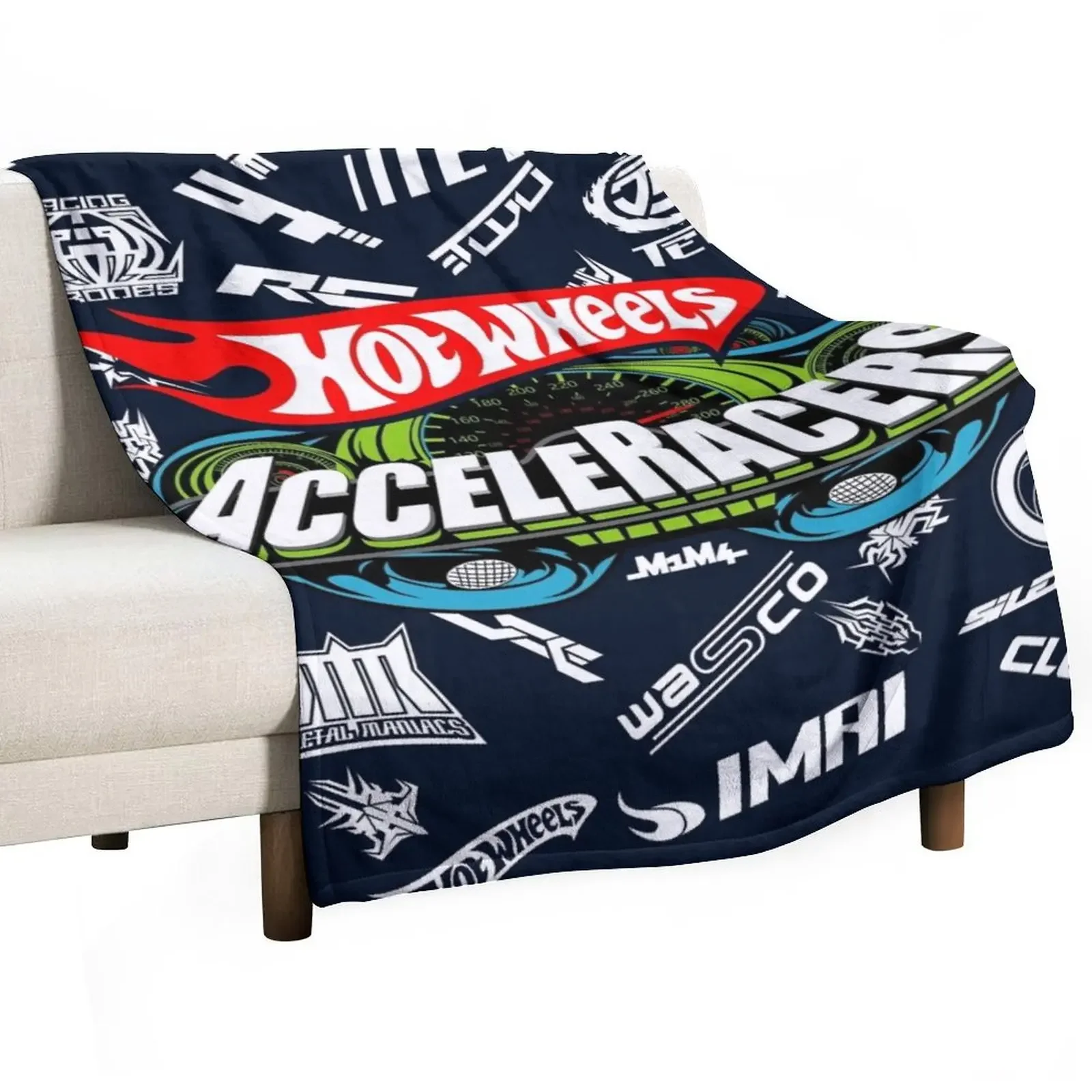 

AcceleRacers Logos Throw Blanket Baby Designers valentine gift ideas Blankets