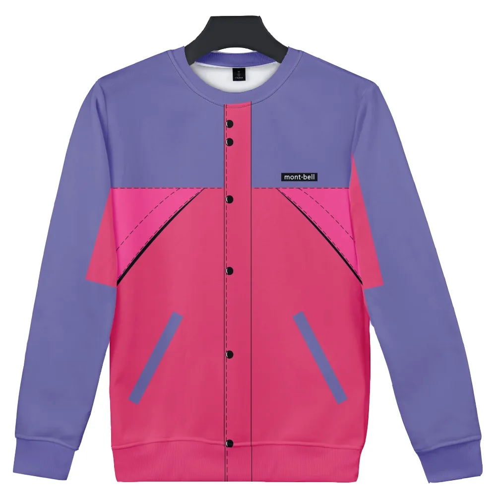 Coats Oliver Tree Sweatshirt 3D Stand Collar Zipper Jacket Men/Women Long Sleeve Jackets Streetwear Fashion Cosplay Costume 6