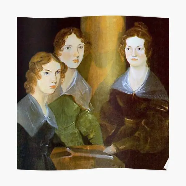 

Бронт сестры картина Шарлотта Брон плакат СОВРЕМЕННАЯ КАРТИНА ДЕКОР комната стена смешная Художественная печать винтажная картина без рамки