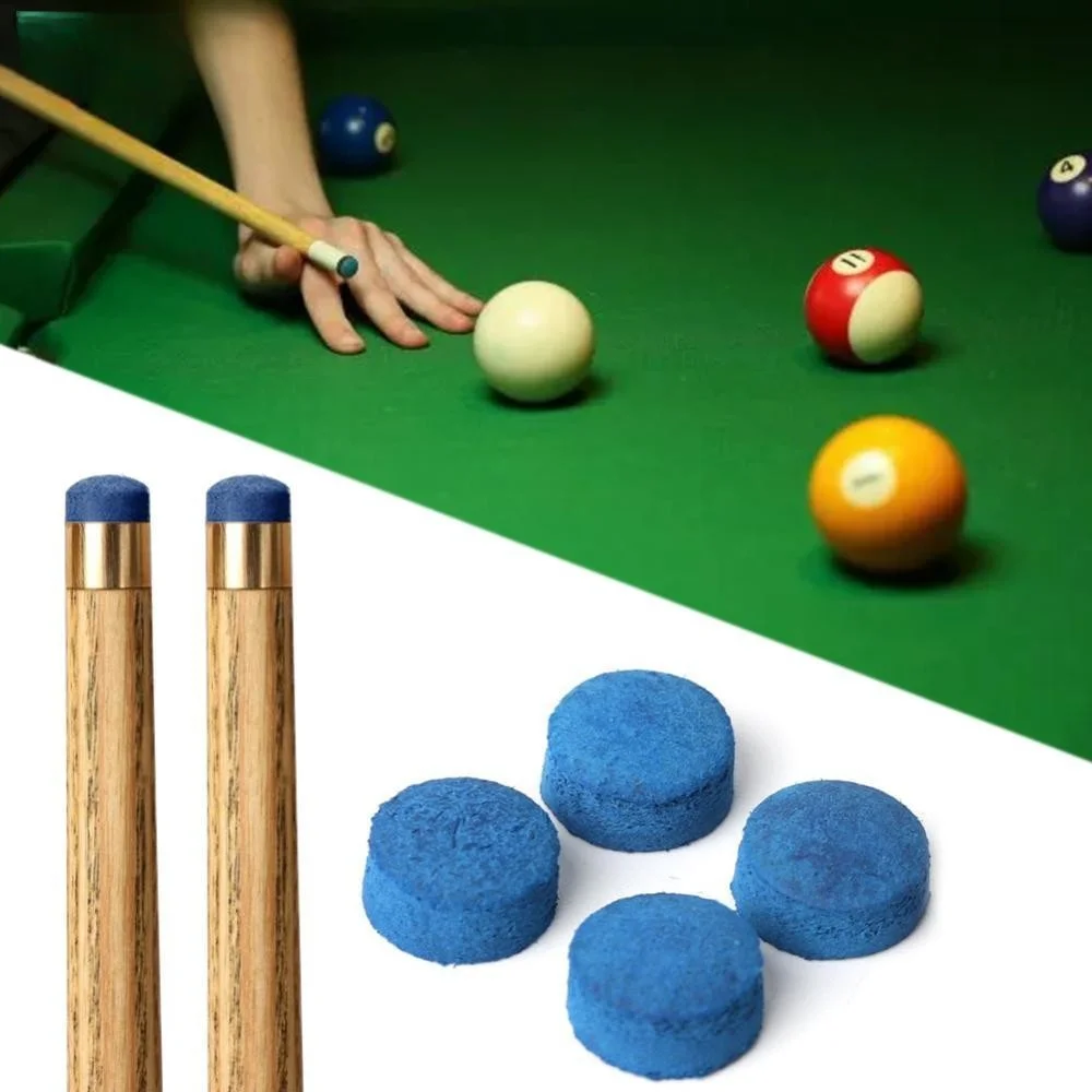 20PCS 10/12/13MM Pool Cue Leather Tips Billiard Tips