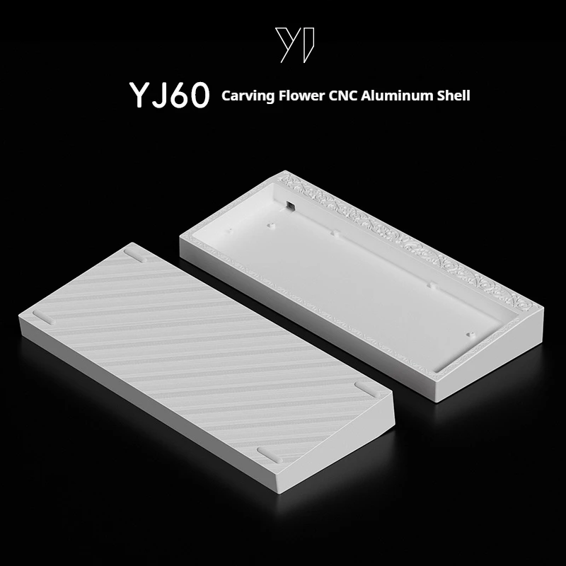 YJ60 マッド 60he GH60 アルミキーボードシェル 60% キーレイアウト