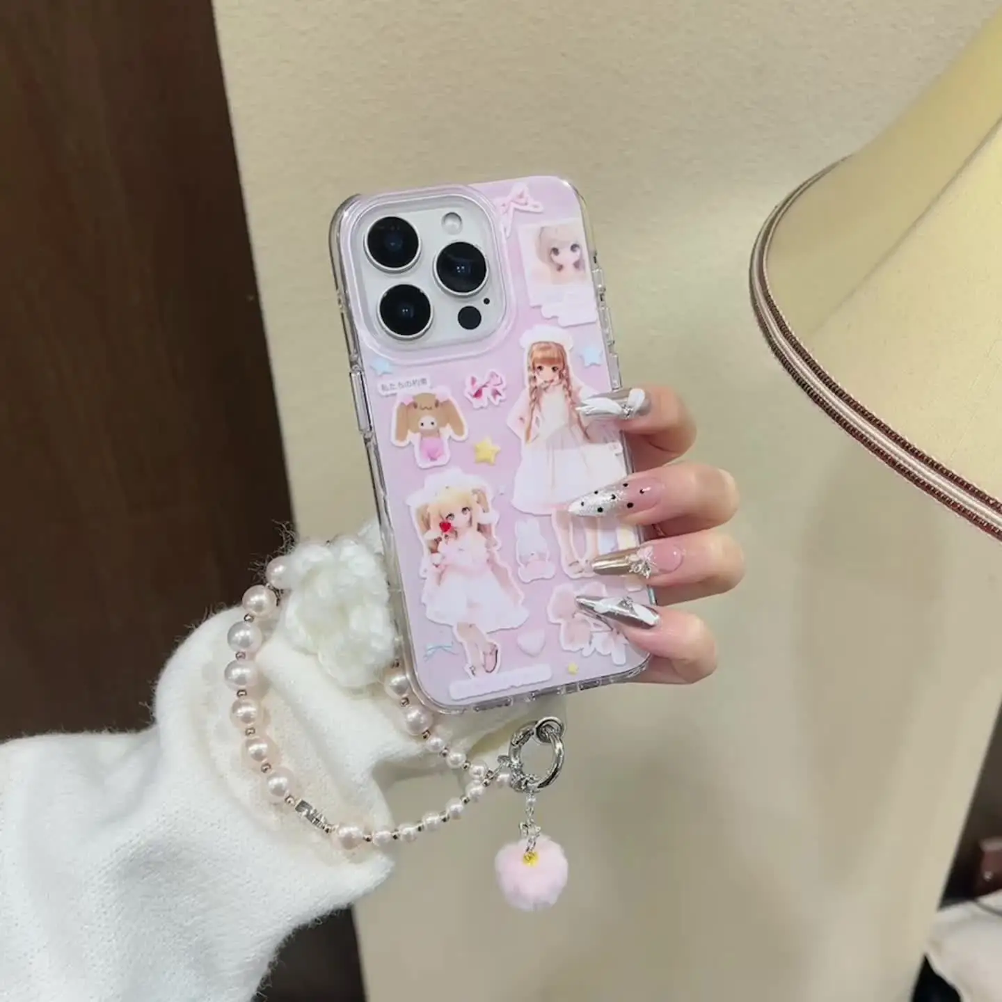 Модный милый чехол для телефона с куклой-маппет iPhone 11 12 13 14 15 16 Pro Max Plus Mini X Xs XR