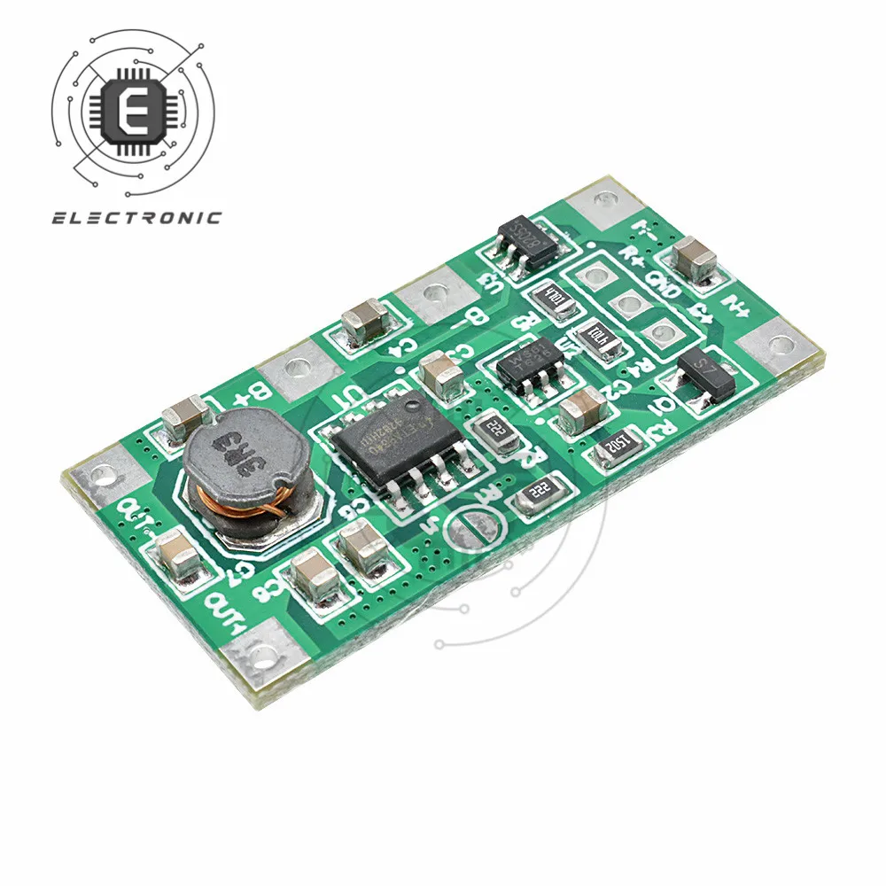 DC 5V 1A UPS Uninterrupted Power Supply Module Step Up Booster Voltage Converter for 18650 Lithium Battery Charge Protection