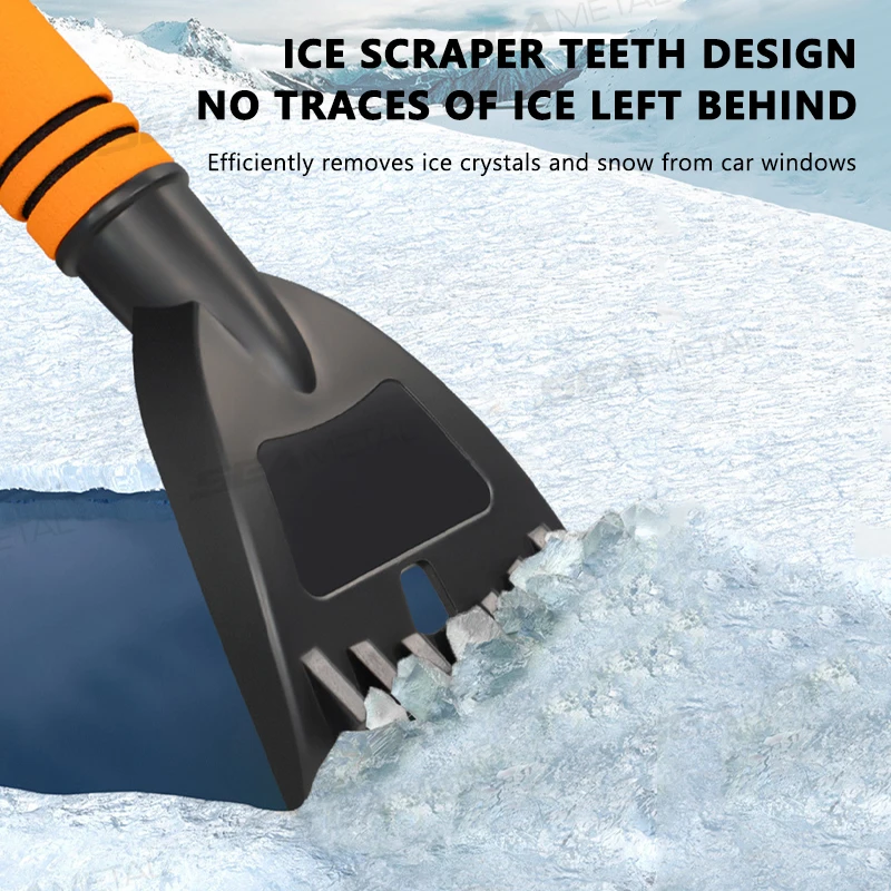 Car Windshield Ice Scraper windshield shovel snow shovel snow ice scraper ice deicing tool Portable Snow Shovel Ice Breaker Scratch-Free Winter Snow Remover