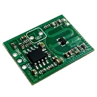 Le module de détection micro-ondes longue distance RCWL-0515 12-15m 2.7g convient à la lampe de garage/lampe UV 3
