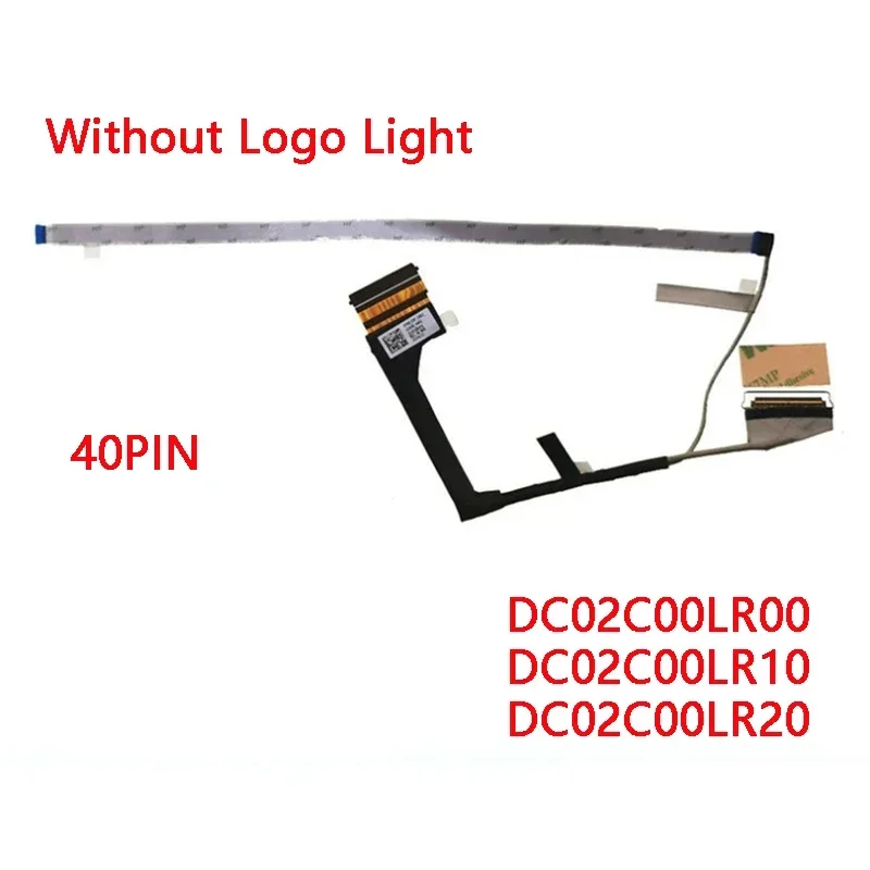 

Новый оригинальный ЖК-кабель UHD FHD для ноутбука DELL Legion Y7000 R7000 2020 40PIN 4K 60 Гц 144 Гц DC02C00LR00 DC02C00LR10 DC02C00LR20