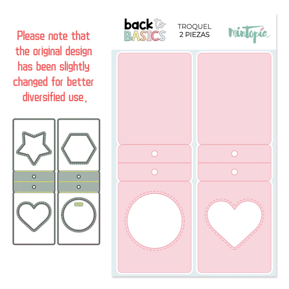 새로운 2023 년 4 월 스페인어 포켓 금속 절단 다이 DIY Scrapbooking 사진 앨범 장식 엠보싱 PaperCard Crafts Die