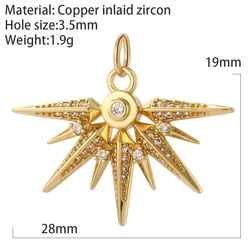 Elegant Greek Evil Eye Charms in Gold with Blue Zircon (AC220065G2)