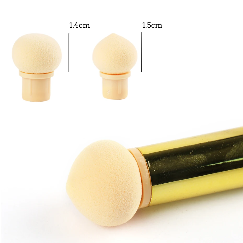 Nail Art Pens Nail Art Brushes Nail Art Sponge Nail Brushes Nail Art Tools 1pcs Double Head Sponges Gradient Shading Pen