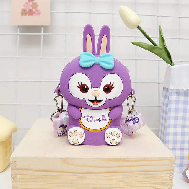 Disney Stellalou Backpack Kawaii Stellalou Bag Anime Children's Toys Kawaii Room Decor Cartoon Purse Bag for Girl Birthday Gifts 3