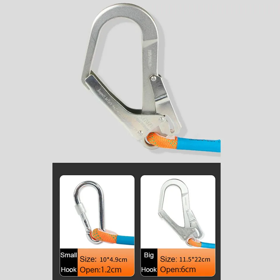 Imbracatura Sicurezza Anticaduta Q&Z - Limite 100 Kg, Certificata CE, Per Lavori In Altezza - Foto 6