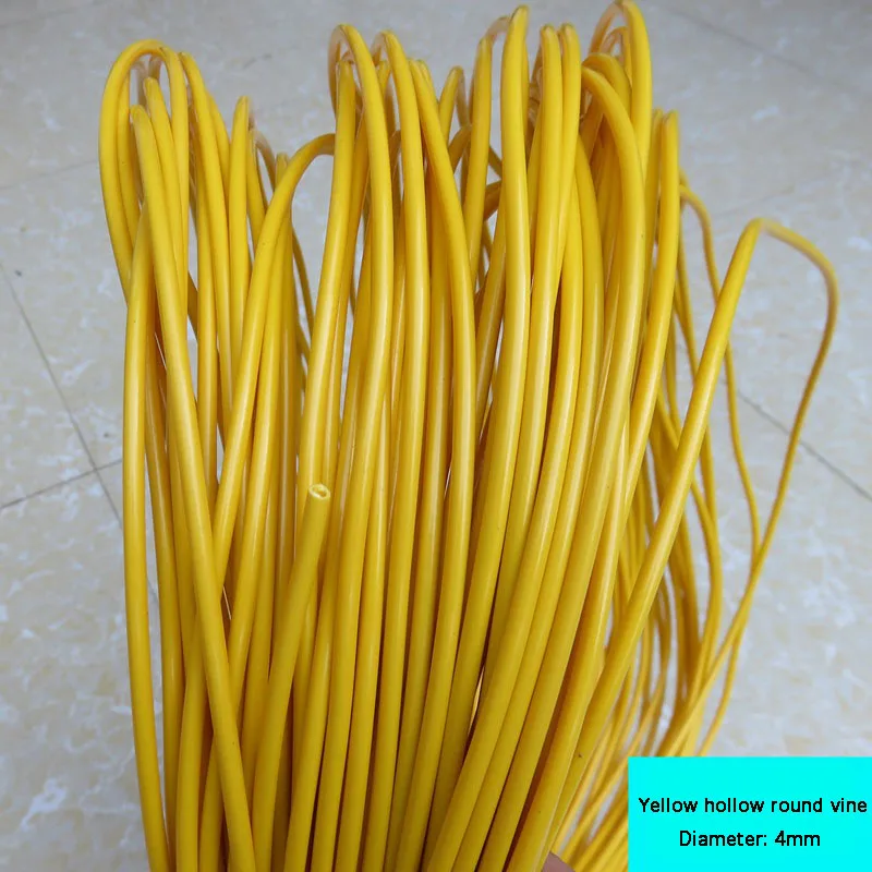 DIY Material Rope PE Vine Woven Material Woven Basket Plastic Strip Hanging Basket Repair