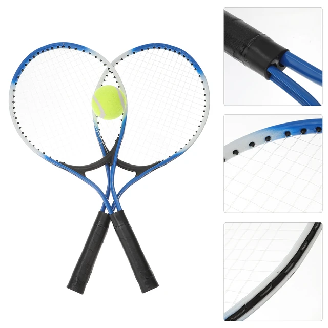  Raquetas de bádminton, aleación de carbono de vidrio