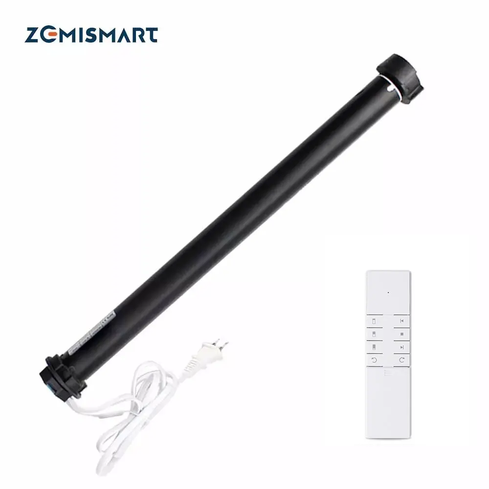 Zemismart Wifi Roller Shade Motor Per Tubo Da 37Mm Smart Life Alexa Google Home Control Support Alexa Google Home Control