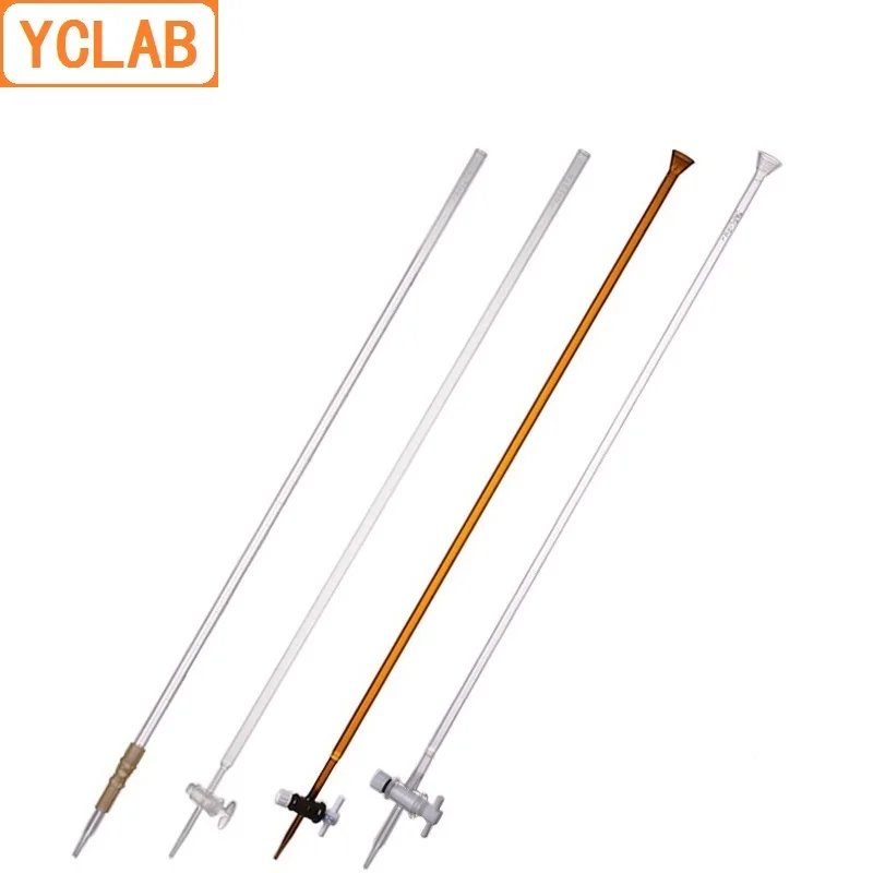 

YCLAB 25mL Glass Burette for Acid & Alkali Class A Laboratory Chemistry Equipment