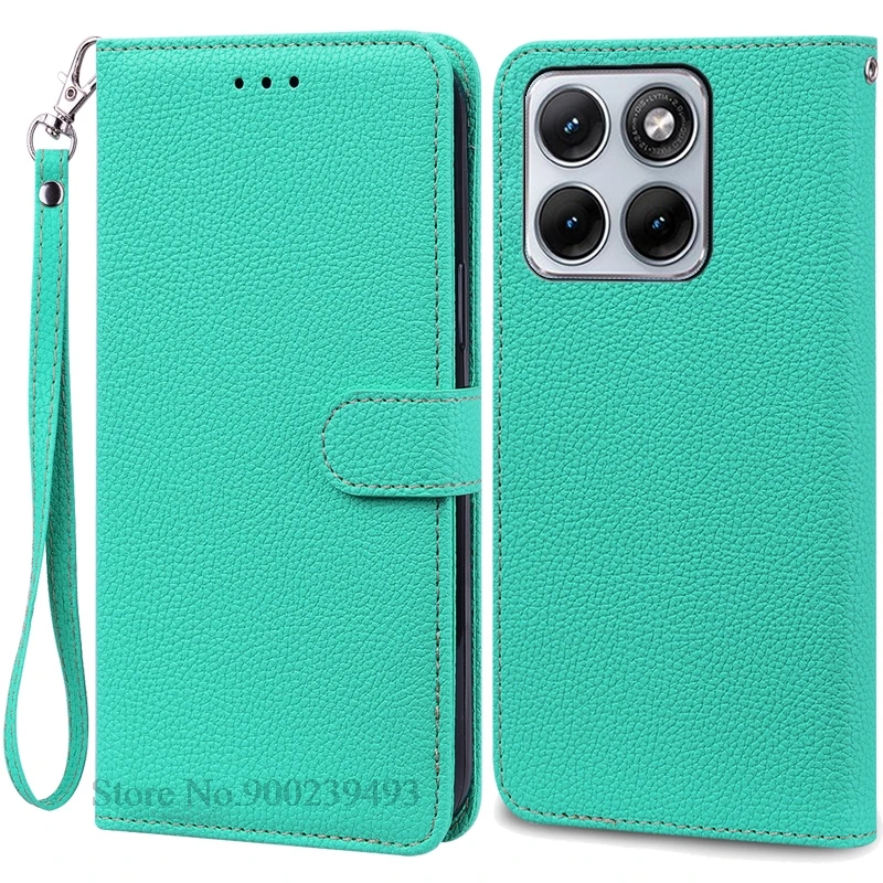 Enhanced Leather Flip Wallet Cover | Magnetic Book-Style Protective Case for Motorola Edge 70 Fusion