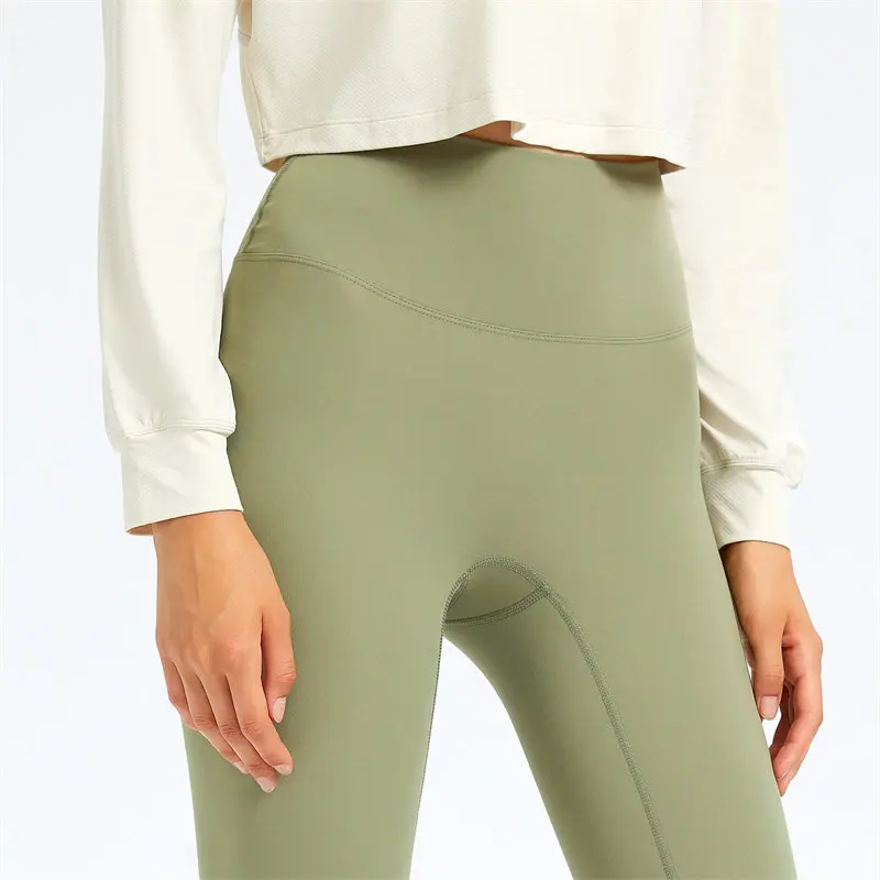 Women Yoga Leggings Lightweight No Camel Toe Buttery Soft Medium Rise Slimming Workout Pants Gym 25" sports leggings,yoga pants