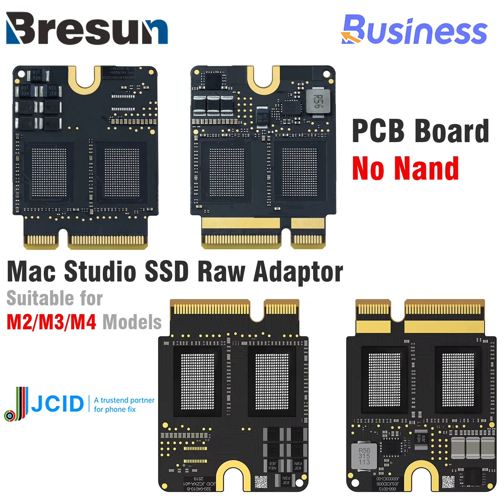 JCID Mac Studio 2/4/8TB Internal Solid State Hard Disk No Nand