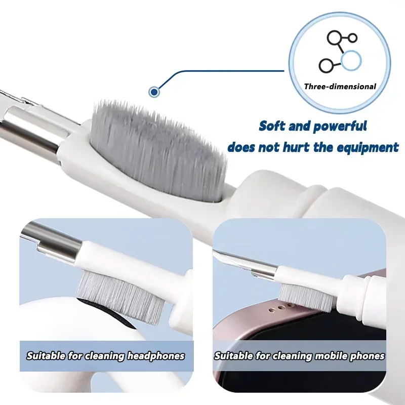 Multi-Function Cleaning Tool Kit for Wireless Earbuds and Bluetooth Headphones
