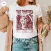 The Thirteen Shirt Throne of Glass T-Shirt Manon Blackbeak Ironteeth Shirt Witches SJM Merch Halloween Terrasen Bookish Shirts 5