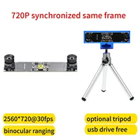 GXIVISION 720P USB Camera Module, Driver-Free,Binocular Simultaneous,For VR ranging,3D Depth Detection, Face Recognition
