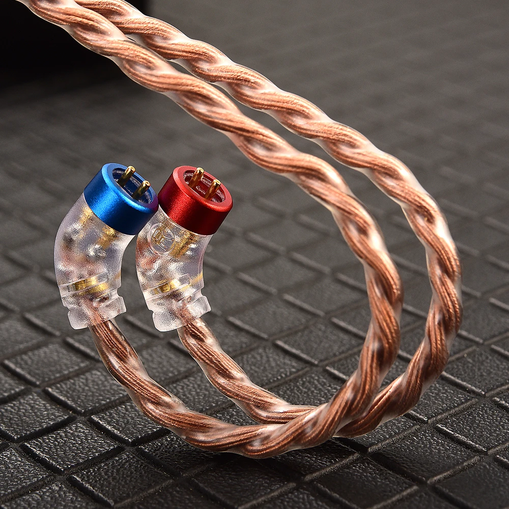 MMCX オーグライン +pt + 7N OCC 純銅 4.4mm5極 L字 LINSOUL 7N OCC Cable – Linsoul Audio