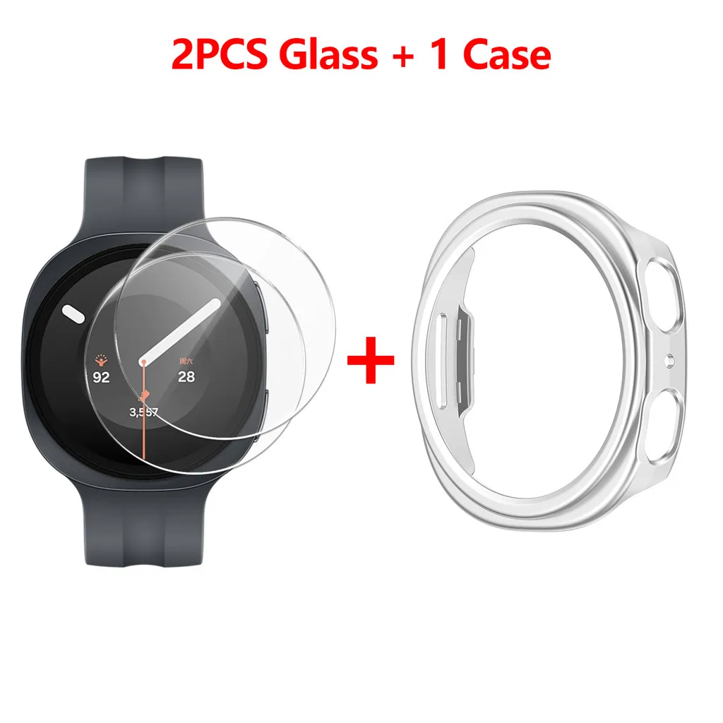Enhanced Protective Bumper Case with Tempered Glass Set