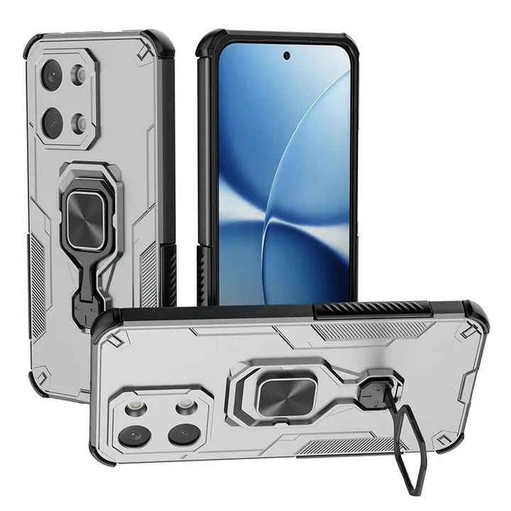 Shockproof Armor Camera Protector with Ring Back Cover