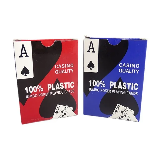 Waterproof Playing Cards Deck Waterproof Plastic Flexible PVC