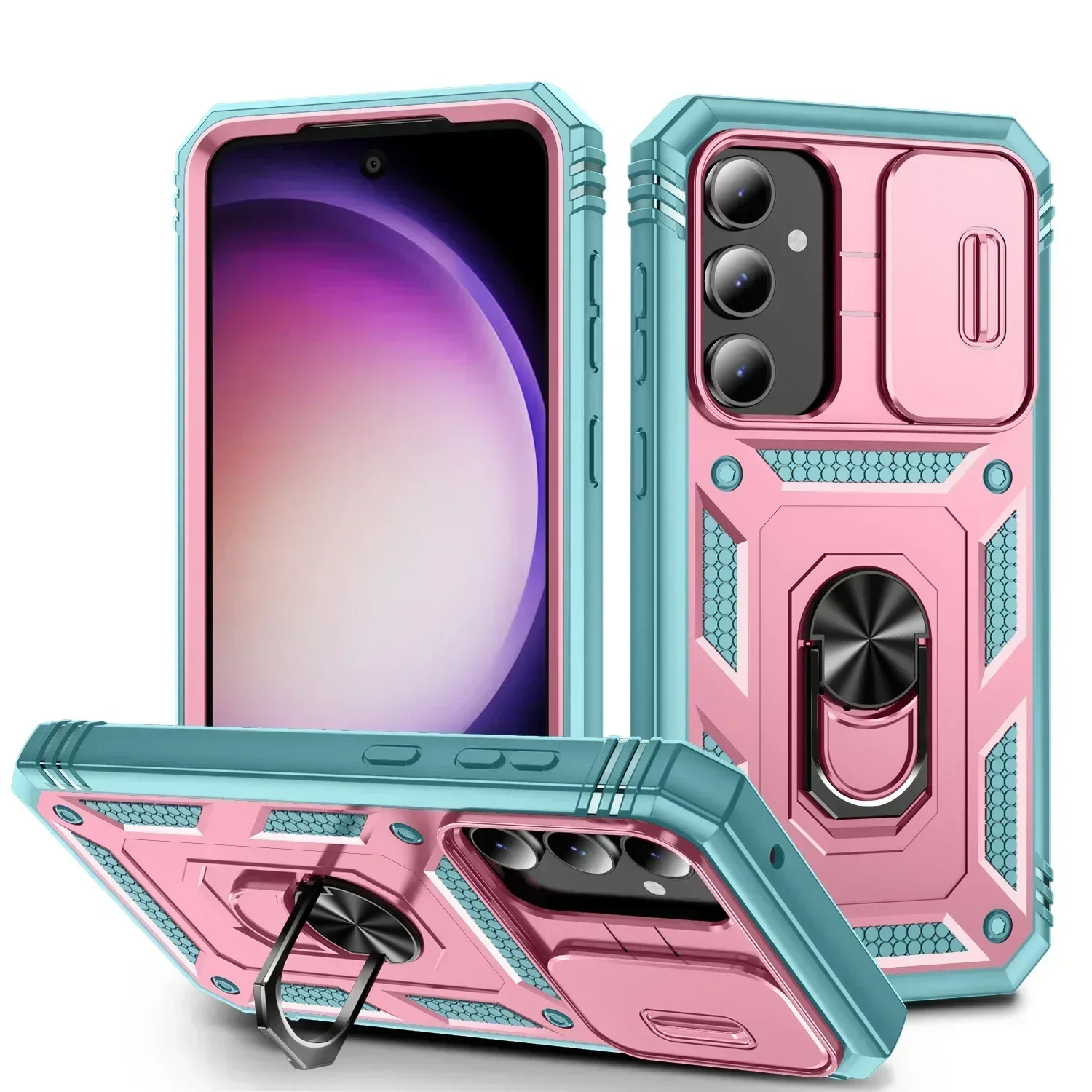 Camera Slide Lens Protective Grade Rugged Phone Case