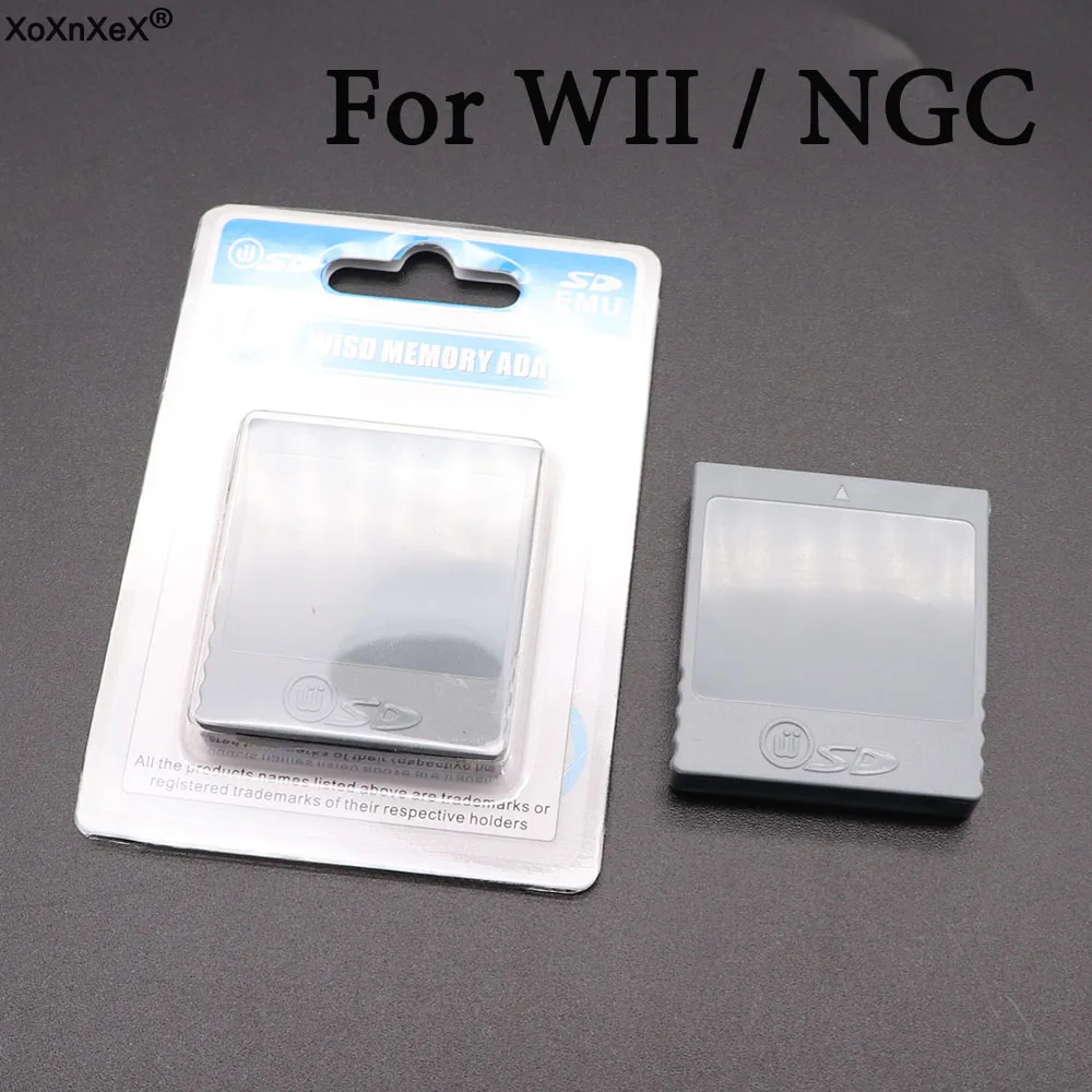Sd Memory Flash Wisd Card Stick Adattatore Convertitore Adattatore Lettore Di Schede Per Nintendo Wii Ngc Gamecube Console Di Gioco