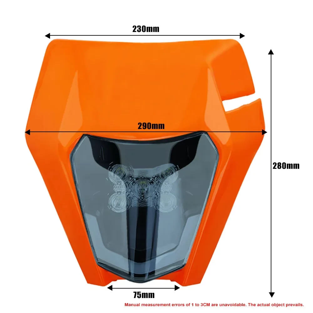 Headlight for KTM SX SXF XC XCF 125 200 250 300 350 450 dirt pit bike Motorcycles Accessories