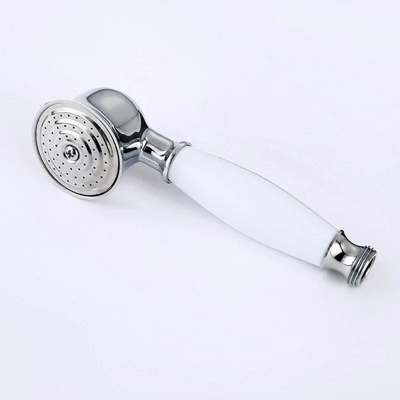 Chrome Plated Hand Holder Shower Brass Bath Shower Hand Replace Bathroom Copper Accessories Bathroom towel rack Showers