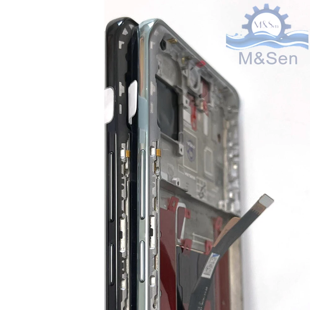 YHX-OU 6.4'' AMOLED Écran Complet LCD pour Oppo Find X2 Lite CPH2005 Ecran LCD Display Ensemble