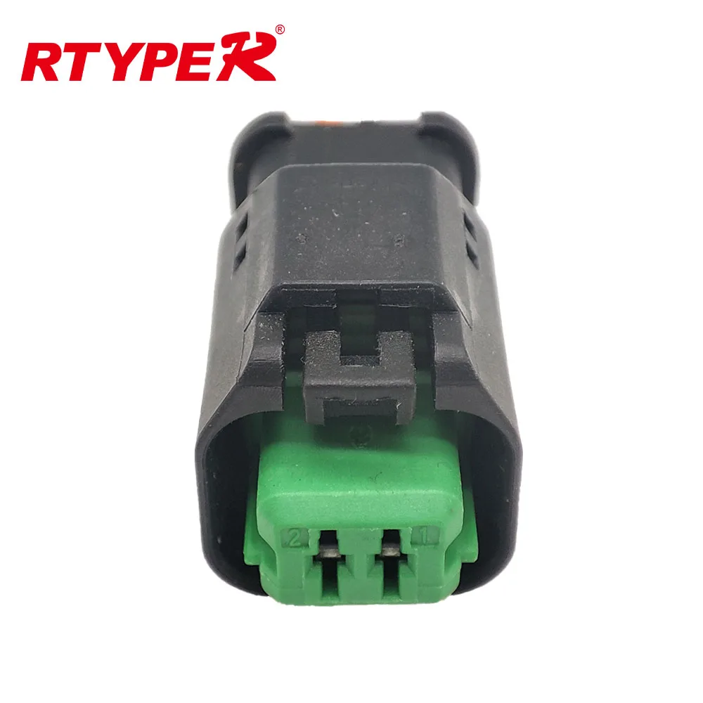 

1Set For 2 Pin 1801175 Engine fan water temperature sensor plug, thermostat connector for BMW MINI 0090-175