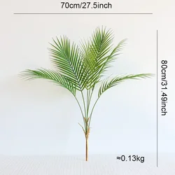 Tropical Artificial Palm Leaves Tree - Home Decor Accessory (7 forked palm leaf A)