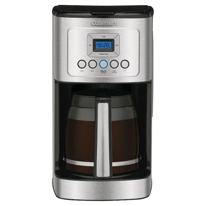 

Sleek Stainless Steel 14-Cup Programmable Coffeemaker for Large Gatherings