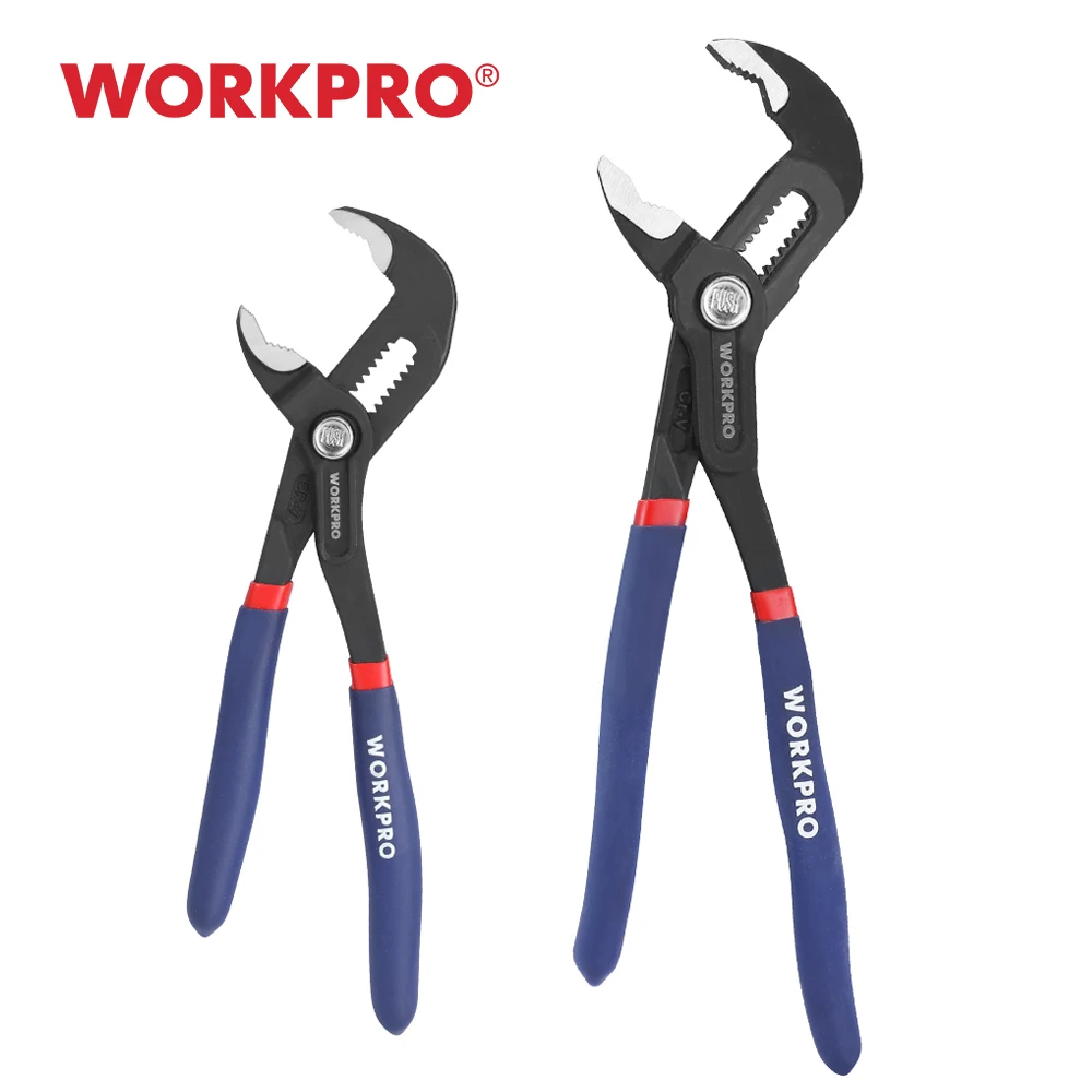 WORKPRO 2PC Water Pump Pliers 7