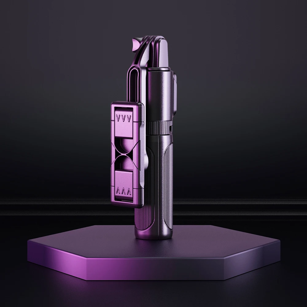 Mini Foldable Phone Stand Portable Retractable Tripod Phone Fill Light Monopod Wireless Selfie Stick With Remote  For Phone