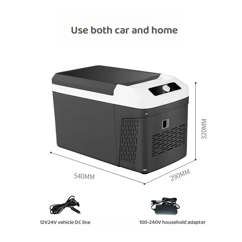 고품질 맞춤형 12V/24V 겸용 ABS 냉장고 및 가정용 25L 용량 듀얼존 핫셀링 제품