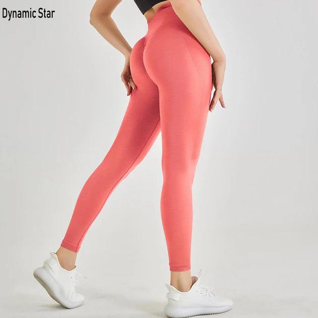 Seamless Fitness Leggings Female Gym Yoga Pants Women High Waist Butt  Lifting Workout Tights Push Up Yoga Legging Sportswear