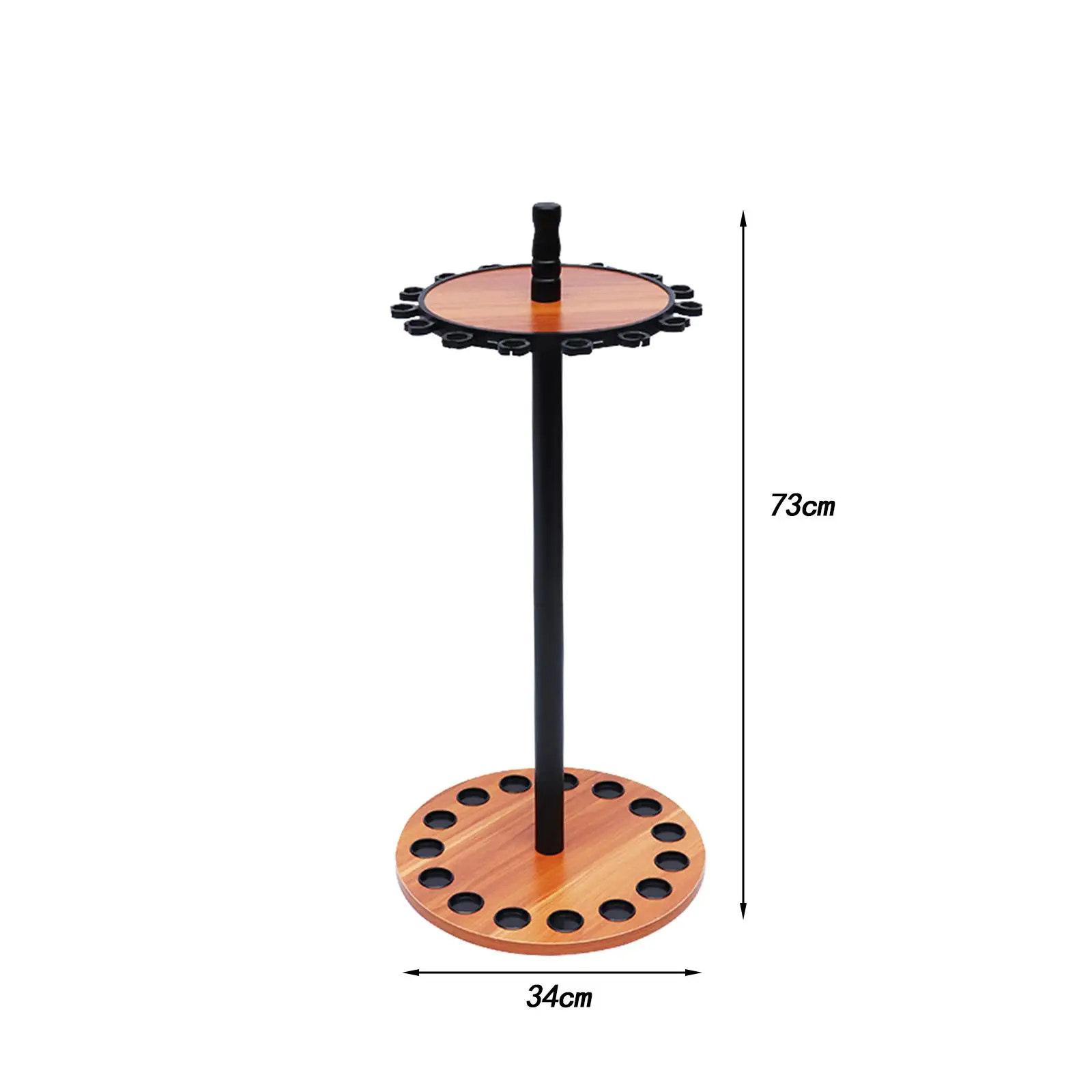 Fishing Rod Holder Organizer Support 15 Hole Detachable Fishing Pole Holder