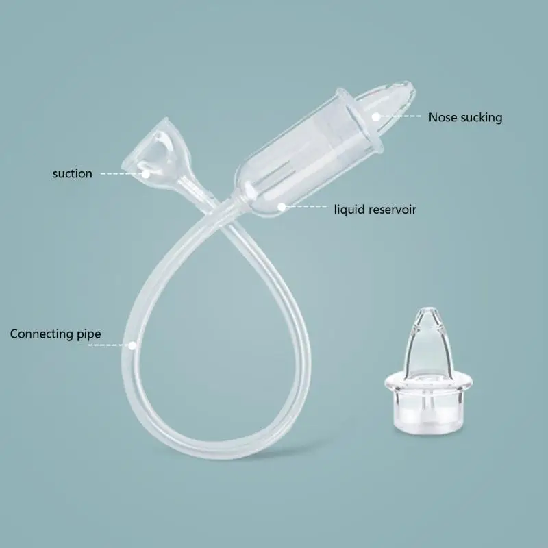 L8RB Silicone Baby Nasal Aspirator For Newborns And Little Children Booger Remover