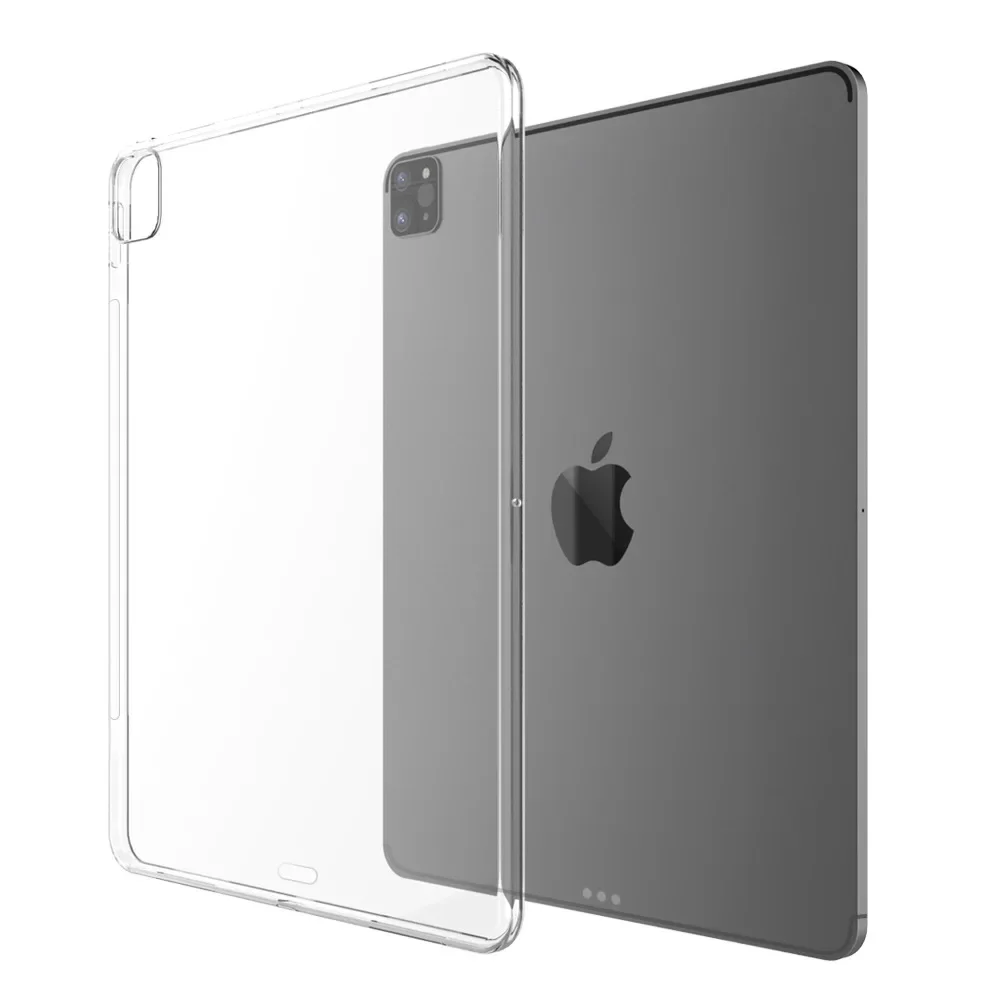 Crystal Clear Protective Case for iPad - Slim & Durable Tablet Cover