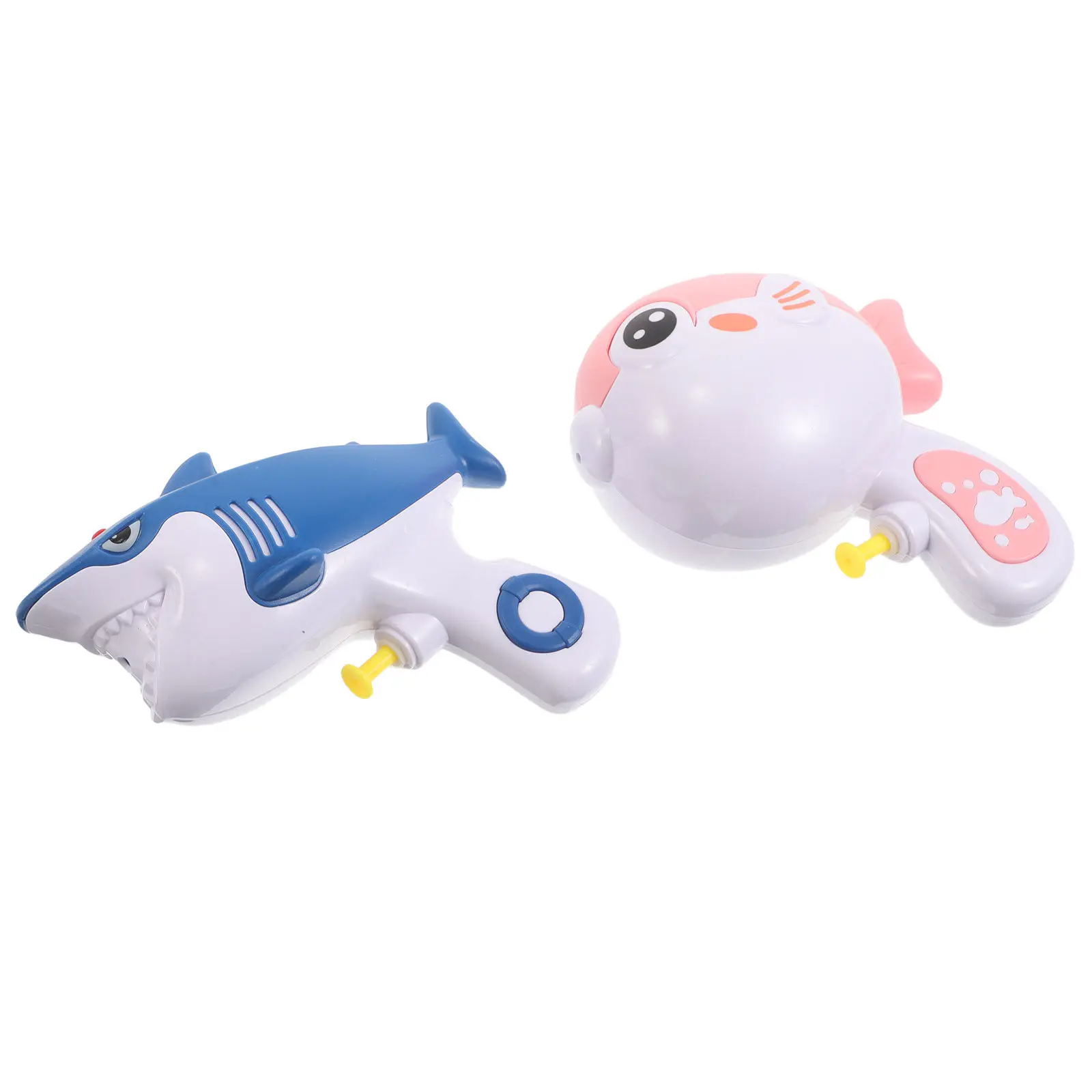 2Pcs 동물 모양 물 분무기 다채로운 어린이 야외 수영장 해변 마당 목욕 및 놀이 수영장 장난감을위한 여름 물 스프레이