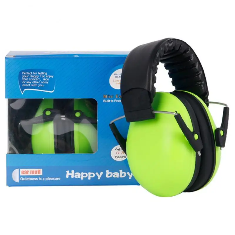 Baby Ear Muffs Adjustable Soft Baby Ear Hearing Protector Earmuff Baby Noise Reducing HeadPhones Ear Muffs Noise Defenders disposable protective suit