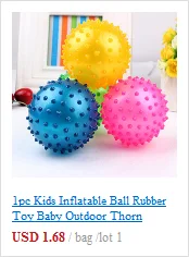 1pc Kids Inflatable Ball Rubber Toy Baby Outdoor Thorn Balloon Developmental Ball Outdoor Game Ball Children's Toy Color Random 15 1pc Kids Inflatable Ball Rubber Toy Baby Outdoor Thorn Balloon Developmental Ball Outdoor Game Ball Children's Toy Color Random