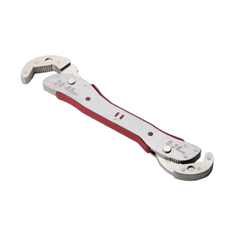

Universal Wrench Universal Multifunctional Wrench Quick Tube Pliers Dual-Purpose Open-Ended Adjustable Wrench Reusable Durable